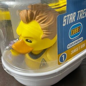 Star Trek James T. Kirk Cosplaying Duck - Yellow